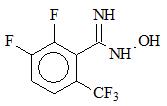 2,3-二氟-N-羥基-6-三氟甲基苯甲脒；
2,3-Difluoro-N-hydroxy-6-(trifluoromethyl)benzenecarboximidamide；
DFAO